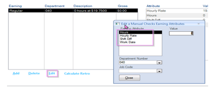 Creating A Manual Check