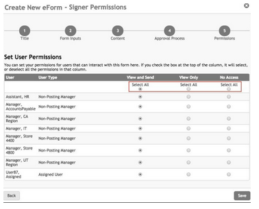 Creating eForms