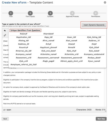 Creating eForms