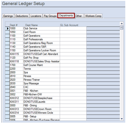 General Ledger Setup Overview