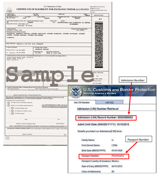 I-9 Document Examples